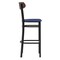 Flash Furniture Blue Vinyl Seat Barstool with Walnut Wood Back XU-DG6V6BLV-WAL-GG - alternate 6
